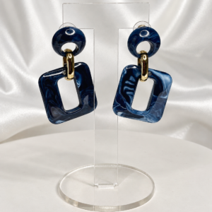 Marina Marble Drop Earrings