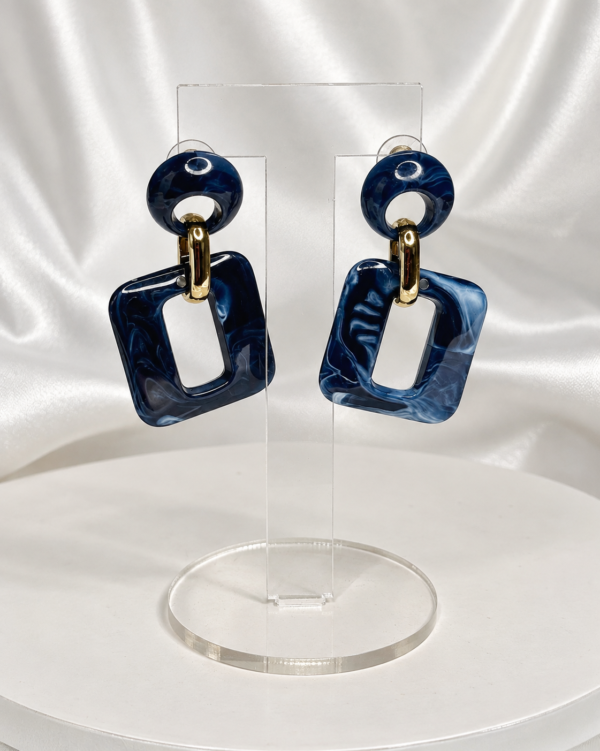 Marina Marble Drop Earrings