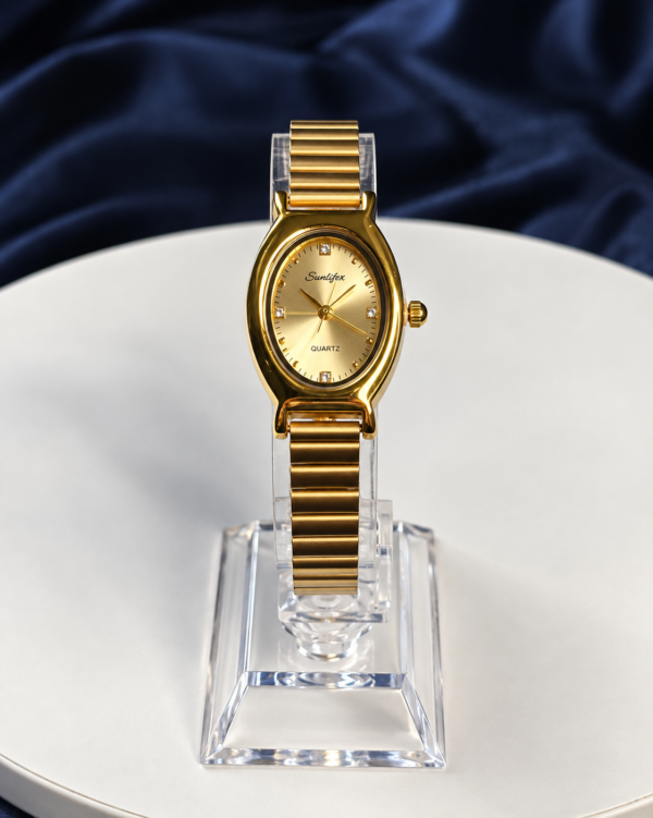 Aureus Oval Watch - Gold