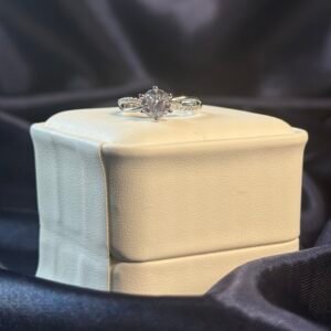 Evelyn Twist Solitaire Ring