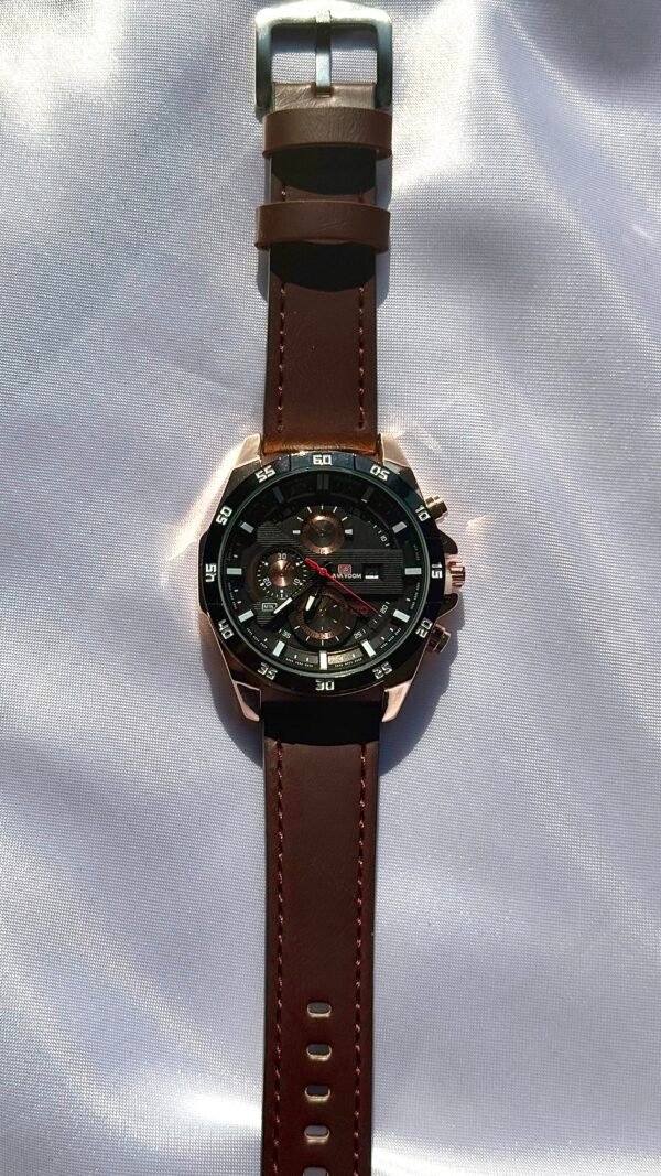 Voyager Leather Watch