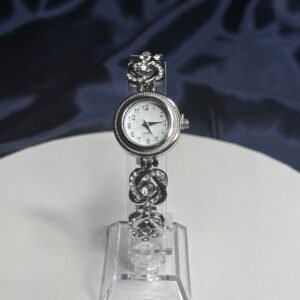 Crystal Rose Link Watch
