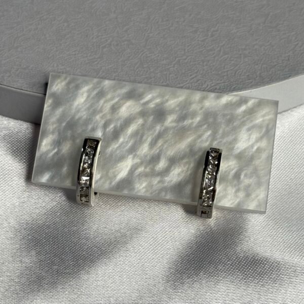 Sterling Silver Huggie Earrings