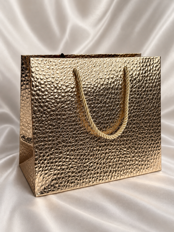 Rose Gold Luxe Gift Bag