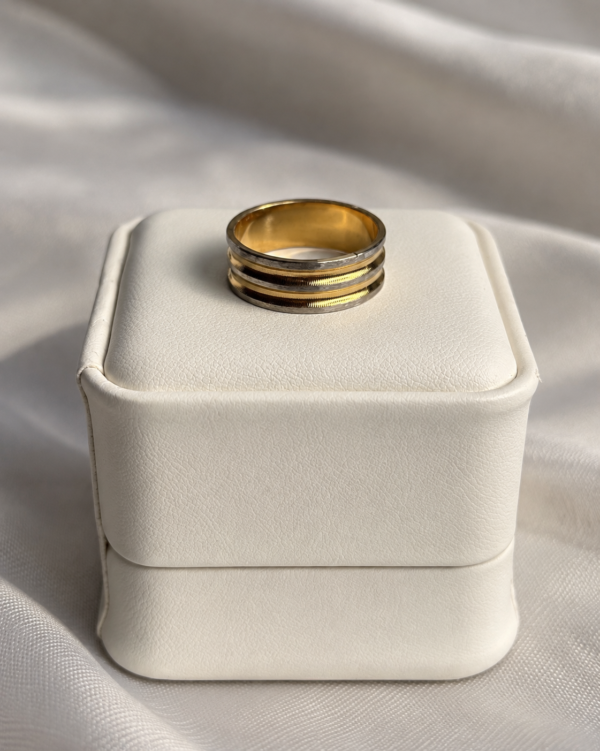 Two-Toned Textured Band