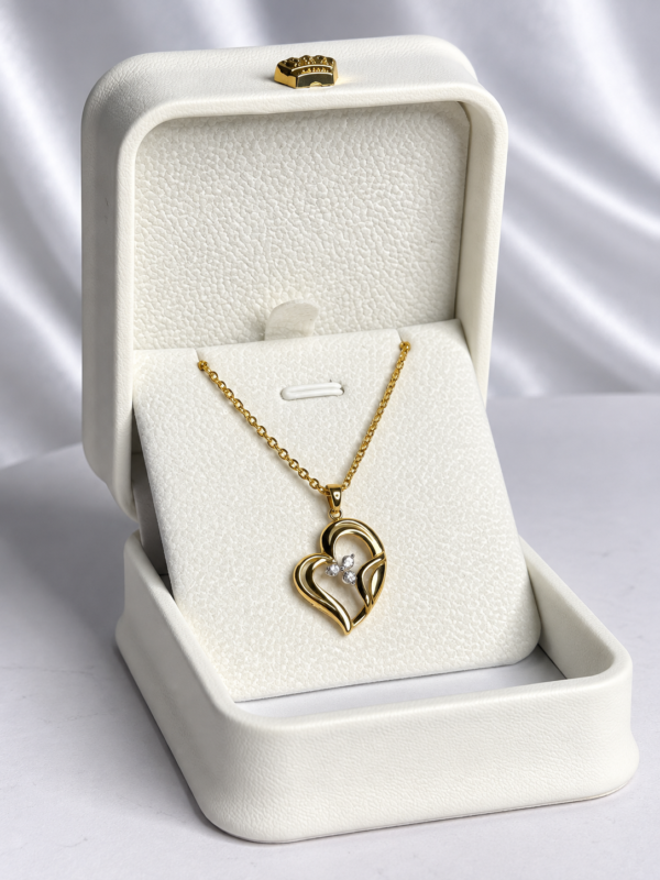 Eternal Heart Necklace - 9ct Gold