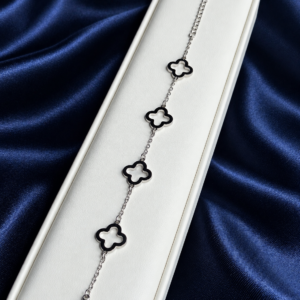 Silver Clover Bracelet