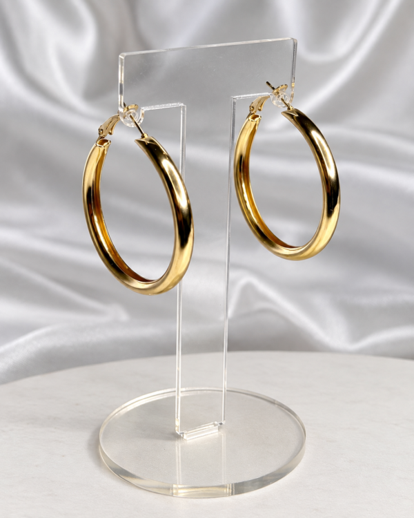 Classic Gold Hoop Earrings