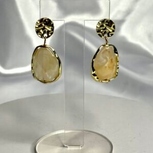 Aurielle Marble Drop Earrings