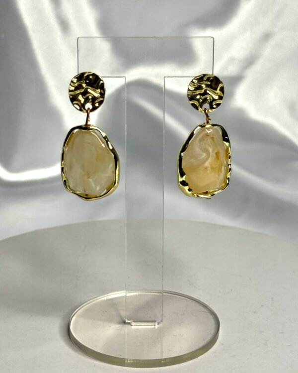 Aurielle Marble Drop Earrings