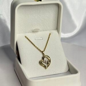 Eternal Heart Necklace - 9ct Gold