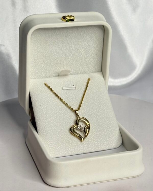 Eternal Heart Necklace - 9ct Gold