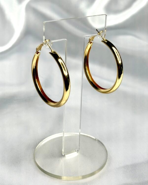 Classic Gold Hoop Earrings