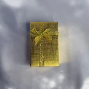 Gold Pendant & Chain Gift Box